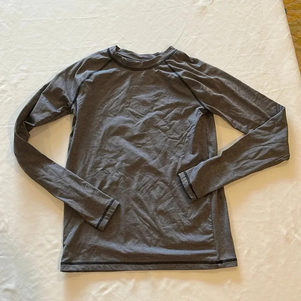 All in Motion boys long sleeve‎ base layer fleece lined long sleeve shirt XL 16